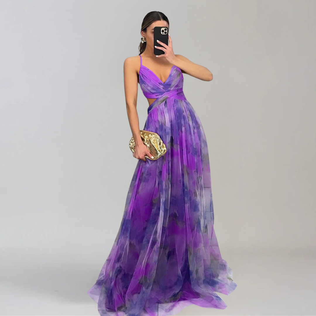 GIADA™ | ROBE LÉGÈRE AVEC MOTIF FLORAL