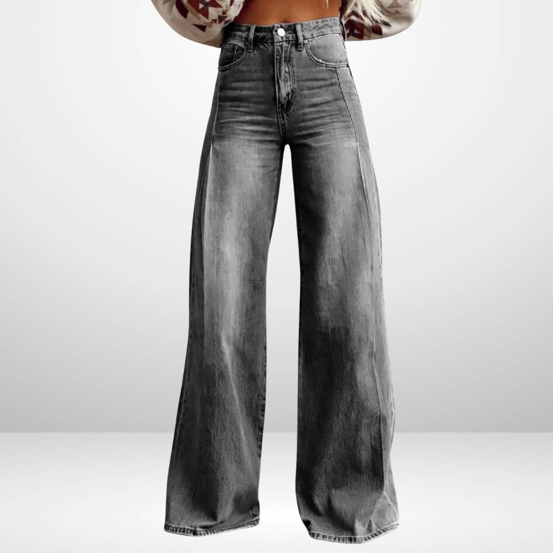 DAFNE™ | Pantalon Élégant à Jambes Larges