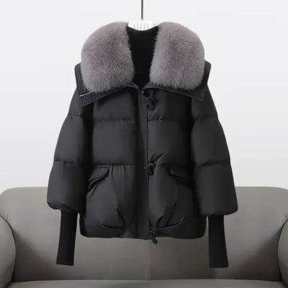 Lina™ | Winter Coat with Luxurious Fur Collar 