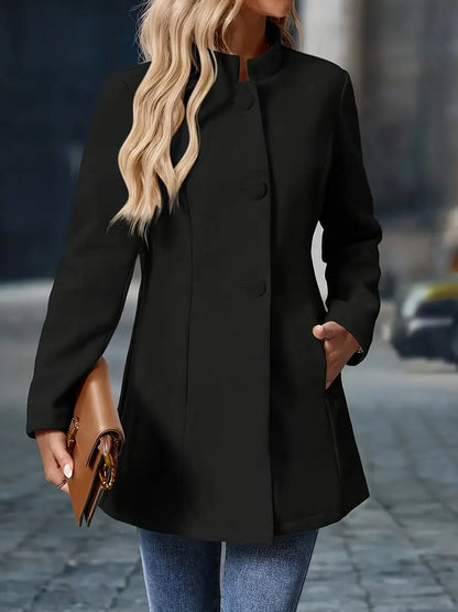 Kristin – Elegant Long Blazer-Style Jacket