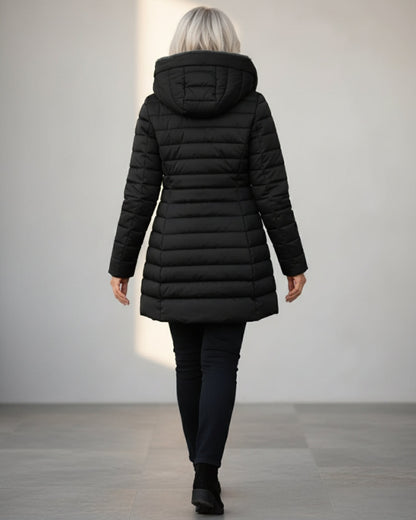 Fleece Lined Puffer Coat