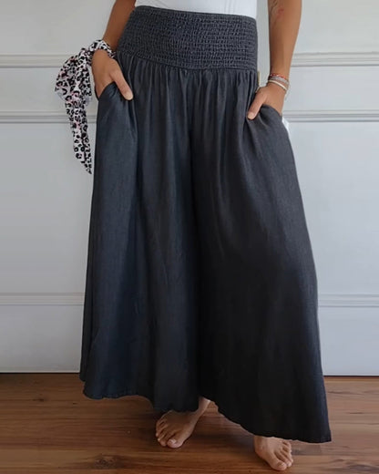 Sophia - Pantalon avec taille élastique