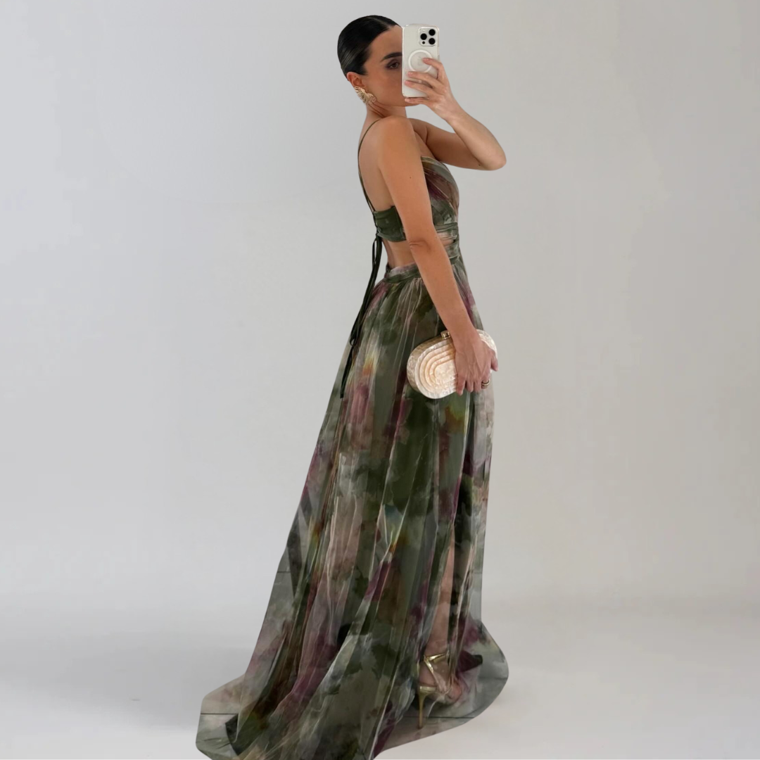 GIADA™ | ROBE LÉGÈRE AVEC MOTIF FLORAL