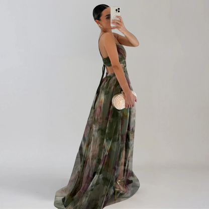 GIADA™ | ROBE LÉGÈRE AVEC MOTIF FLORAL