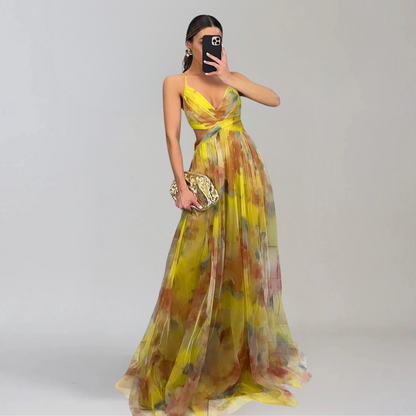 GIADA™ | ROBE LÉGÈRE AVEC MOTIF FLORAL