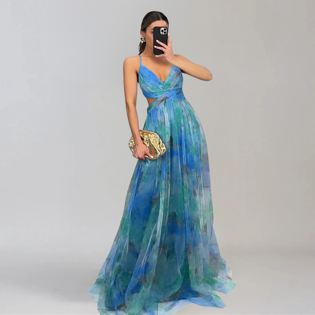 GIADA™ | ROBE LÉGÈRE AVEC MOTIF FLORAL