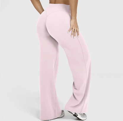 Pantalon droit taille haute SoftFlex