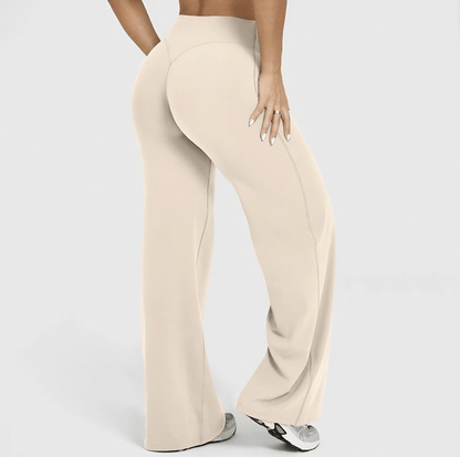 Pantalon droit taille haute SoftFlex