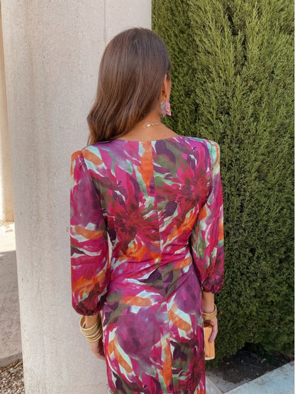 Danika | Robe élégante avec découpe